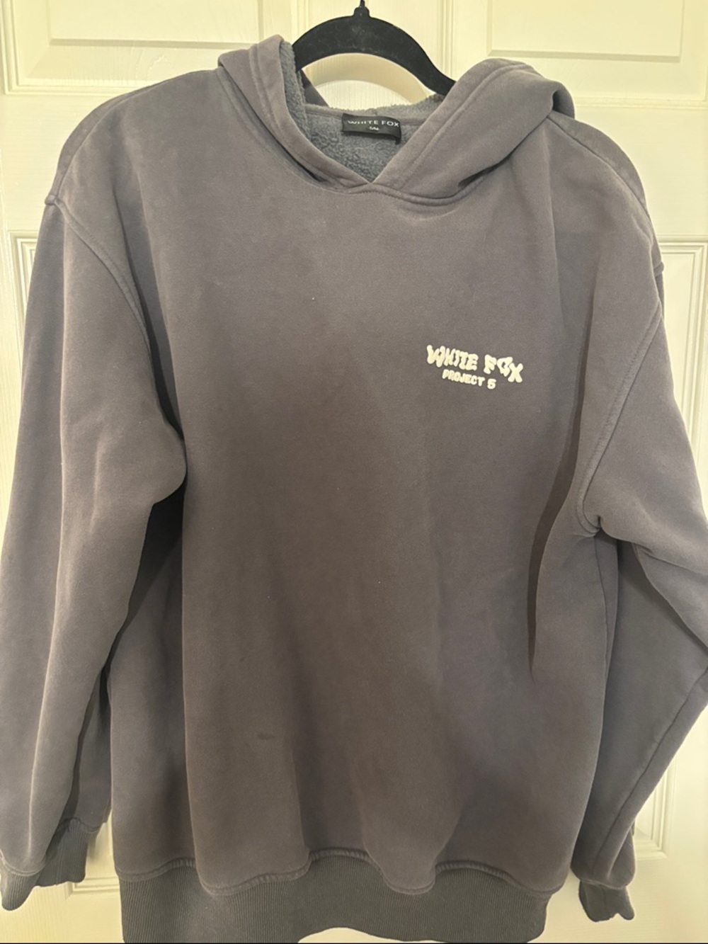White Fox Boutique Women's Pullover Hoodie - Charcoal
